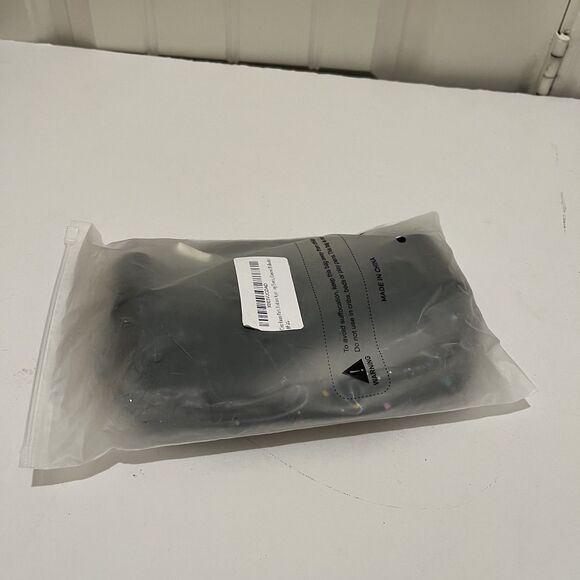 Clear Fanny Pack Belt Bag Stadium Approved Unisex Glitter Clear Black Adjustable - Picture 6 of 7